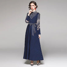 Load image into Gallery viewer, Polka Triangle Retro Dress
