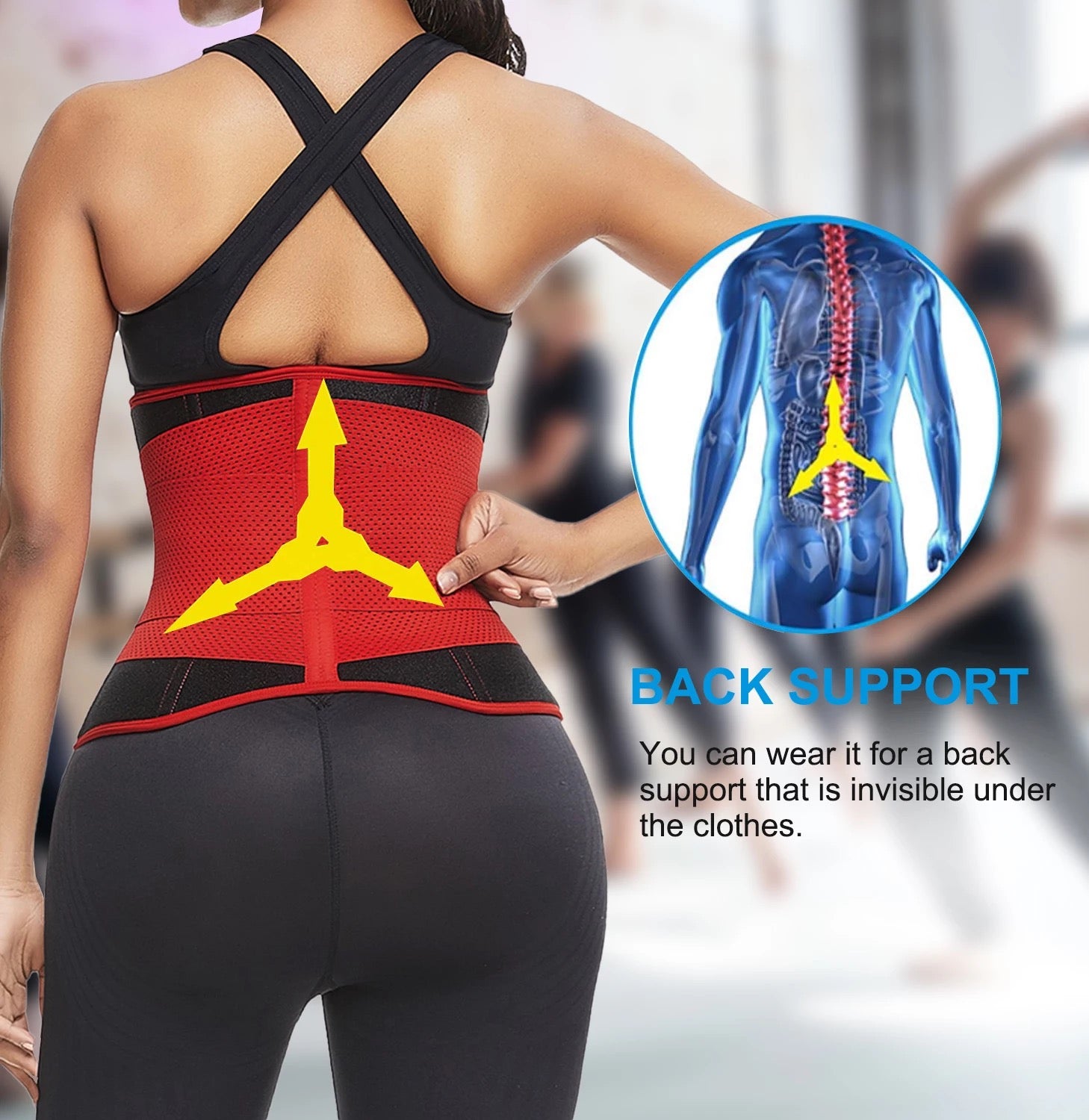 Invisible Waist Trainer + Workout