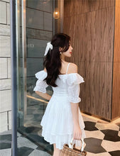 Load image into Gallery viewer, One_Line Neck Strapless Suspender Skirt Hollow Slim Fit Dress
