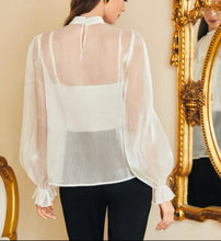 Load image into Gallery viewer, Pearls Long Sleeve Blouse
